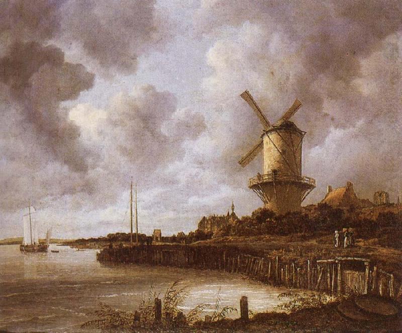 The mill by District by Duurstede, Jacob van Ruisdael